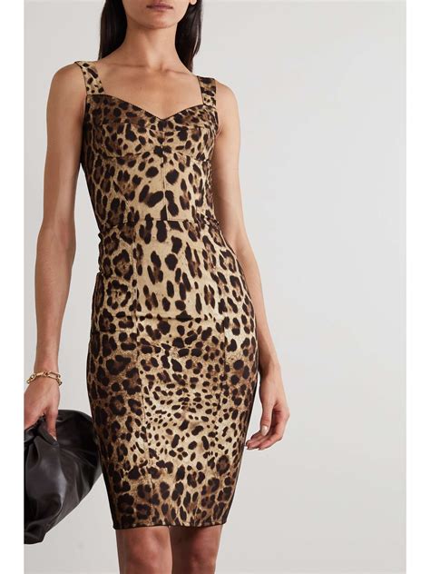 dolce gabbana leopardo|dolce and gabbana leopard dress.